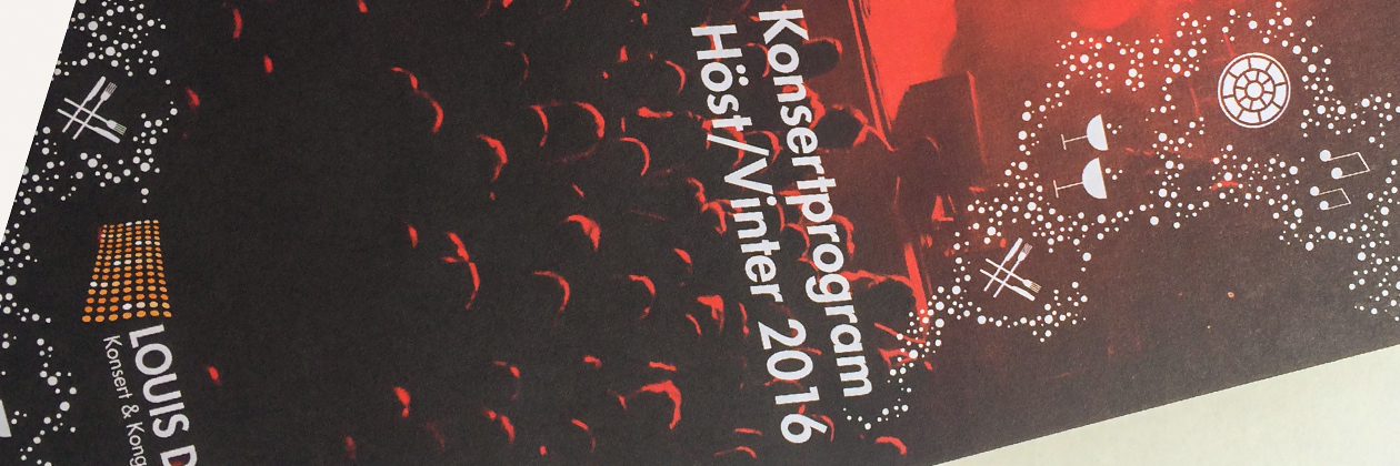 Konsertprogram folder