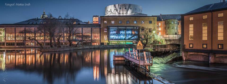 Strömmen och Louis De Geer nattetid